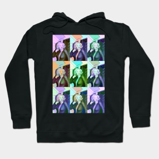 Marilyn Monroe as a color collage Hoodie